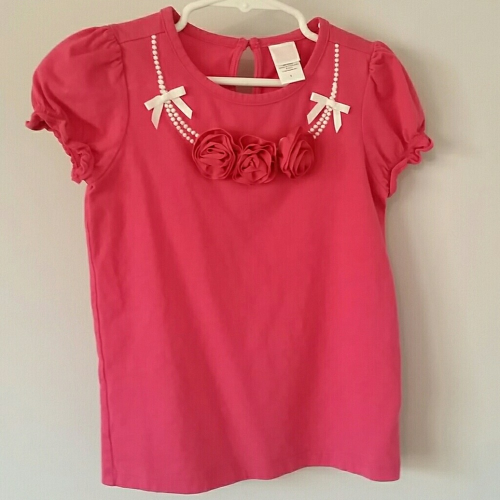 Hot Pink Top by Janie and Jack